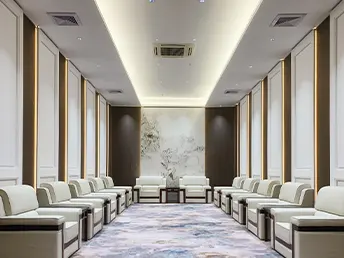 Company reception