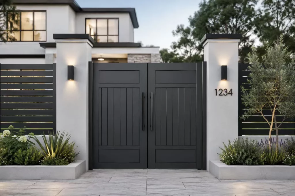 How to Design a Custom Swing Gate that Balances Security and Aesthetics
