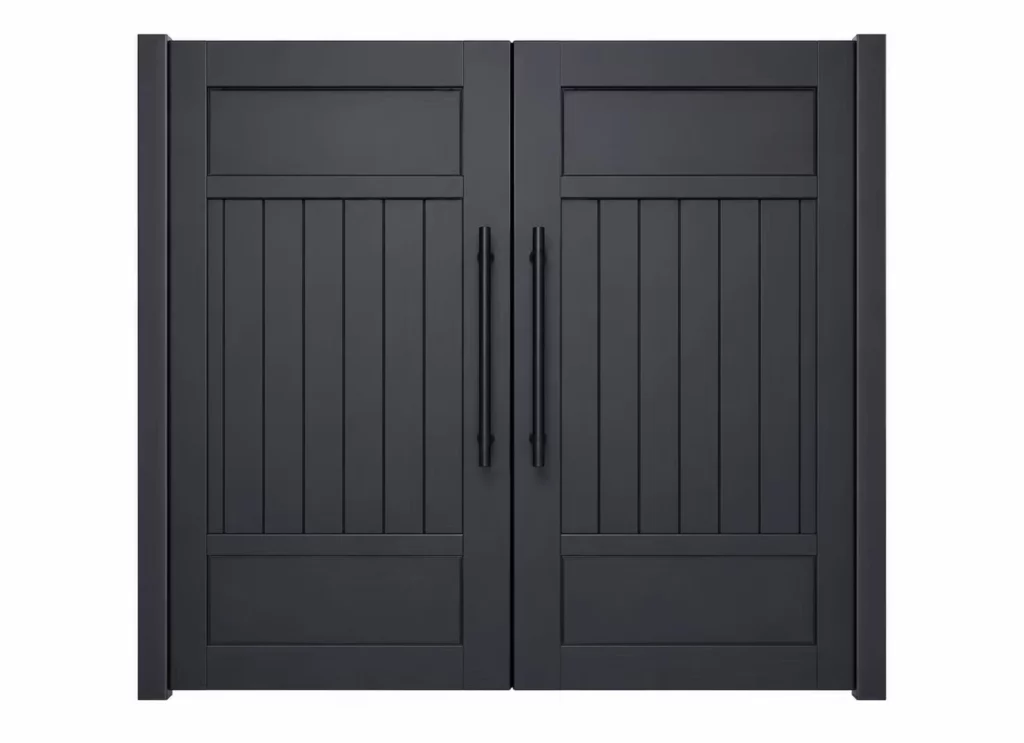 Luxury villa swing gate