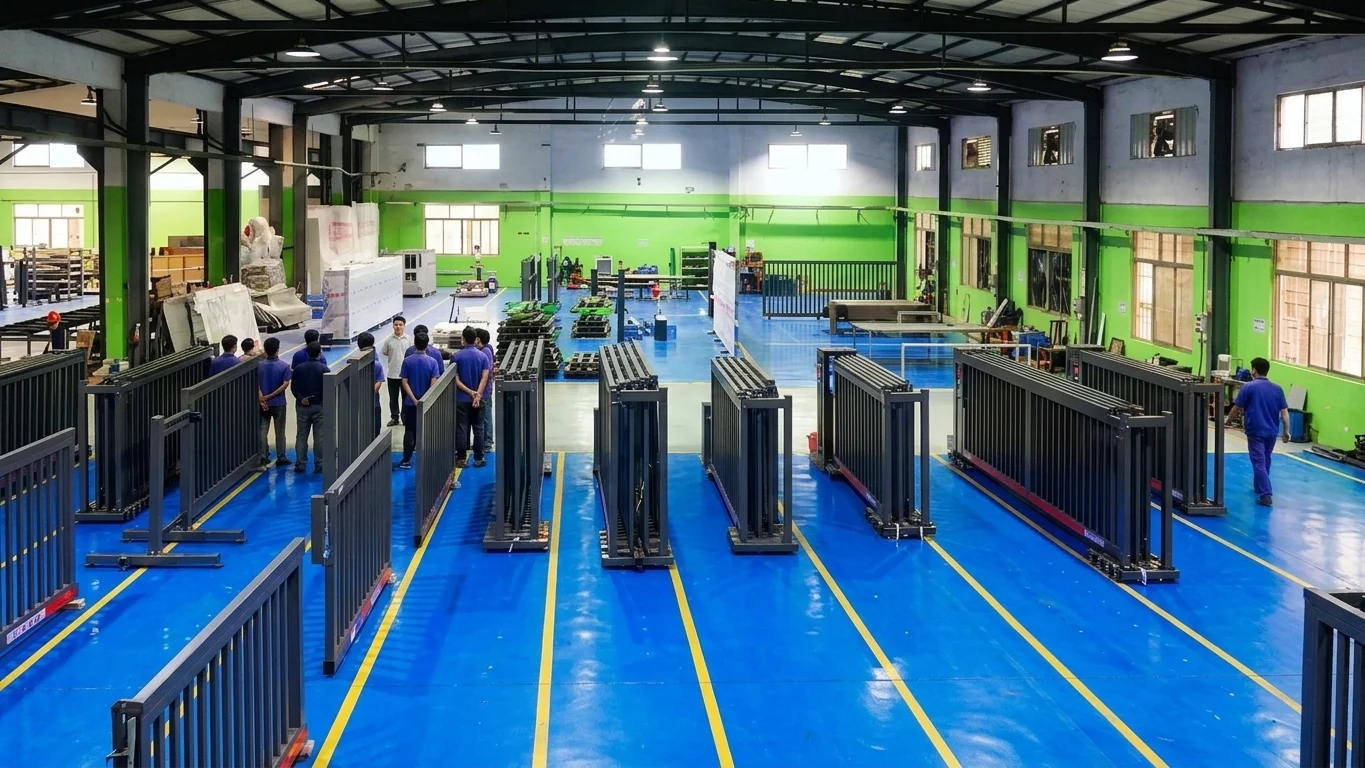 RAGSEO automatic gate manufacturing facility