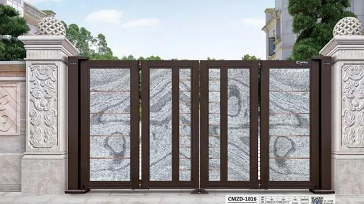 Floating folding door project