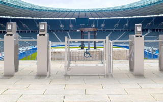 Custom access gate installation