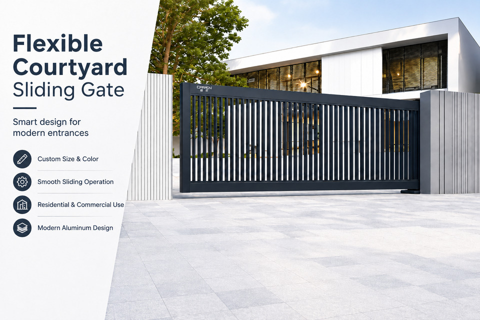 Courtyard Sliding Gate