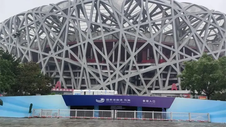 Automatic doors for stadium