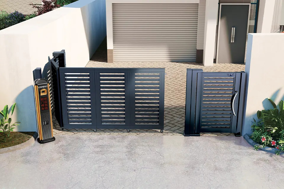 Turning Sectional Sliding Gate