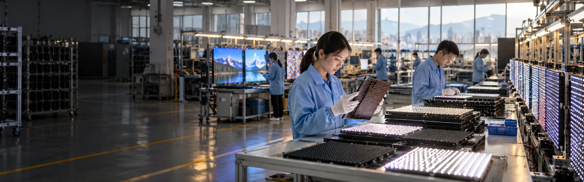 Component thinking for complete LED displays